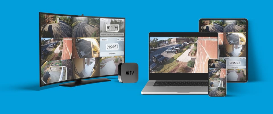 Streamie: Video Security for iPhone, iPad, Apple TV & Mac